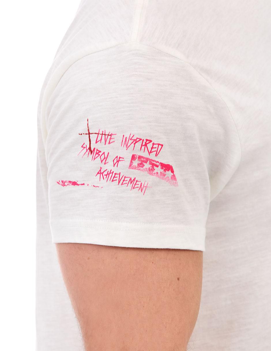 Playera cuello redondo para hombre