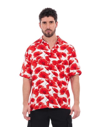 Camisa casual manga corta para hombre Camisa casual manga corta para hombre