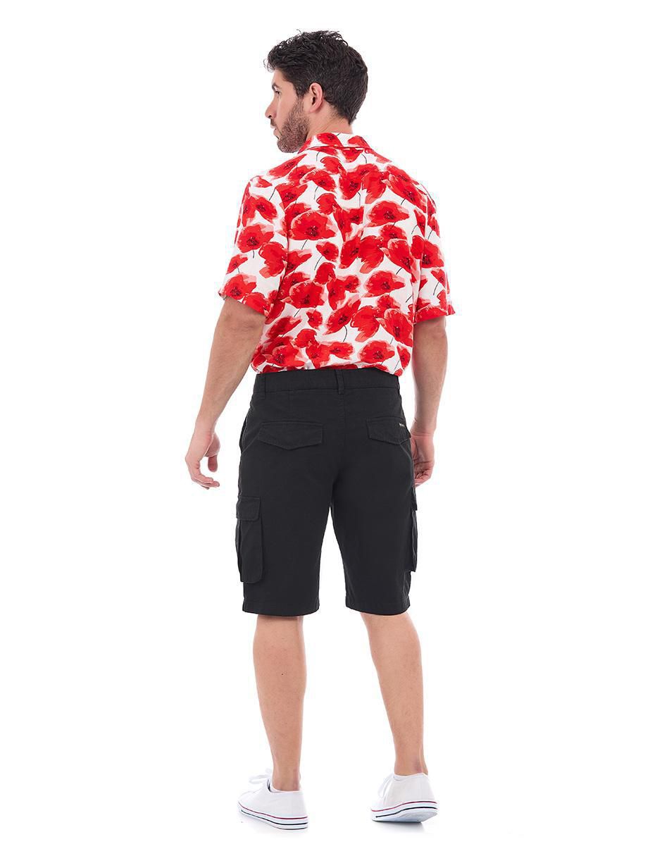 Bermuda de gabardina para hombre 5