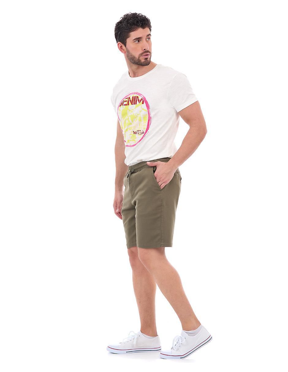 Bermuda de algodón para hombre 5