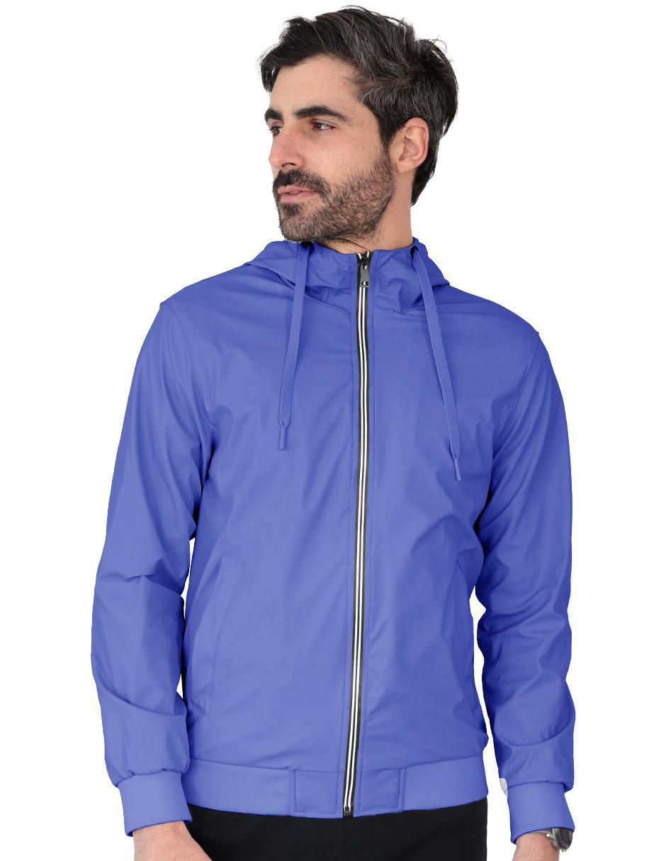Chamarra bomber con bolsillos para hombre 2