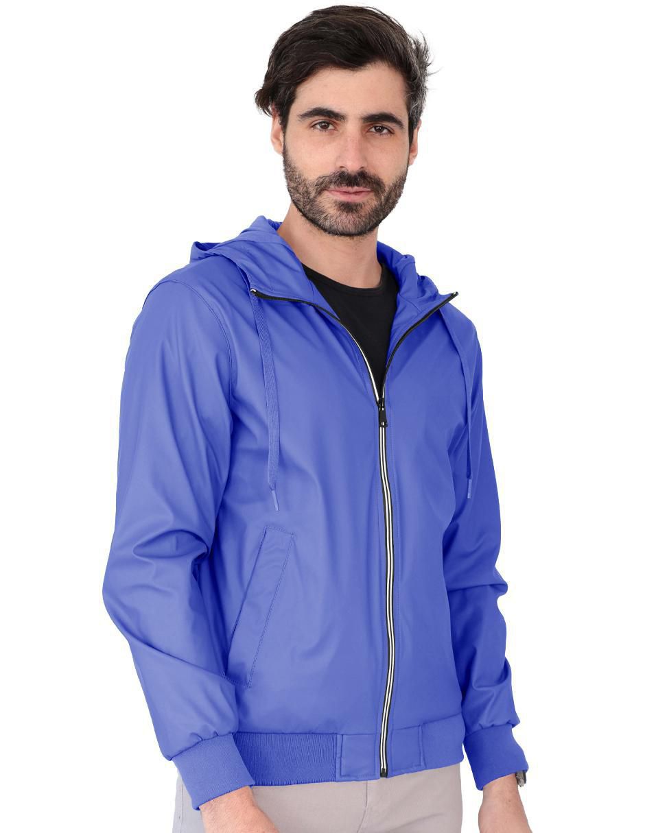 Chamarra bomber con bolsillos para hombre 3