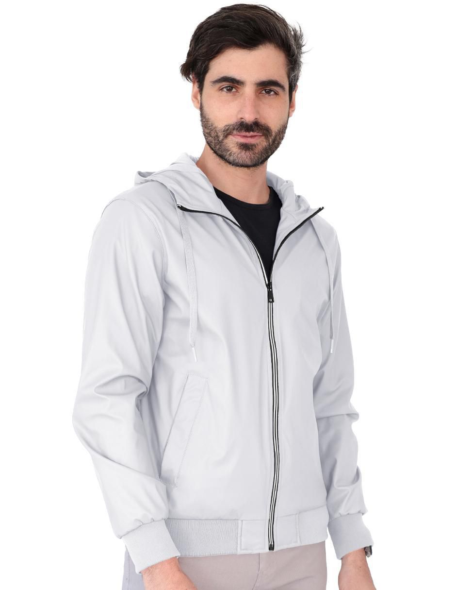 Chamarra bomber con bolsillos para hombre 5
