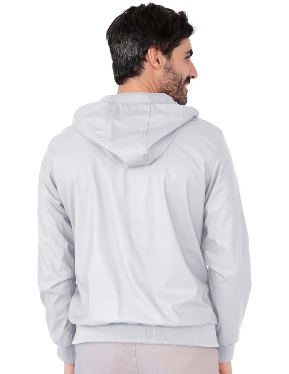 Chamarra bomber con bolsillos para hombre 2