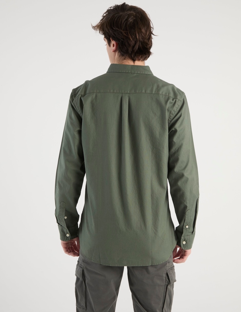 Camisa casual That's It de algodón manga larga para hombre