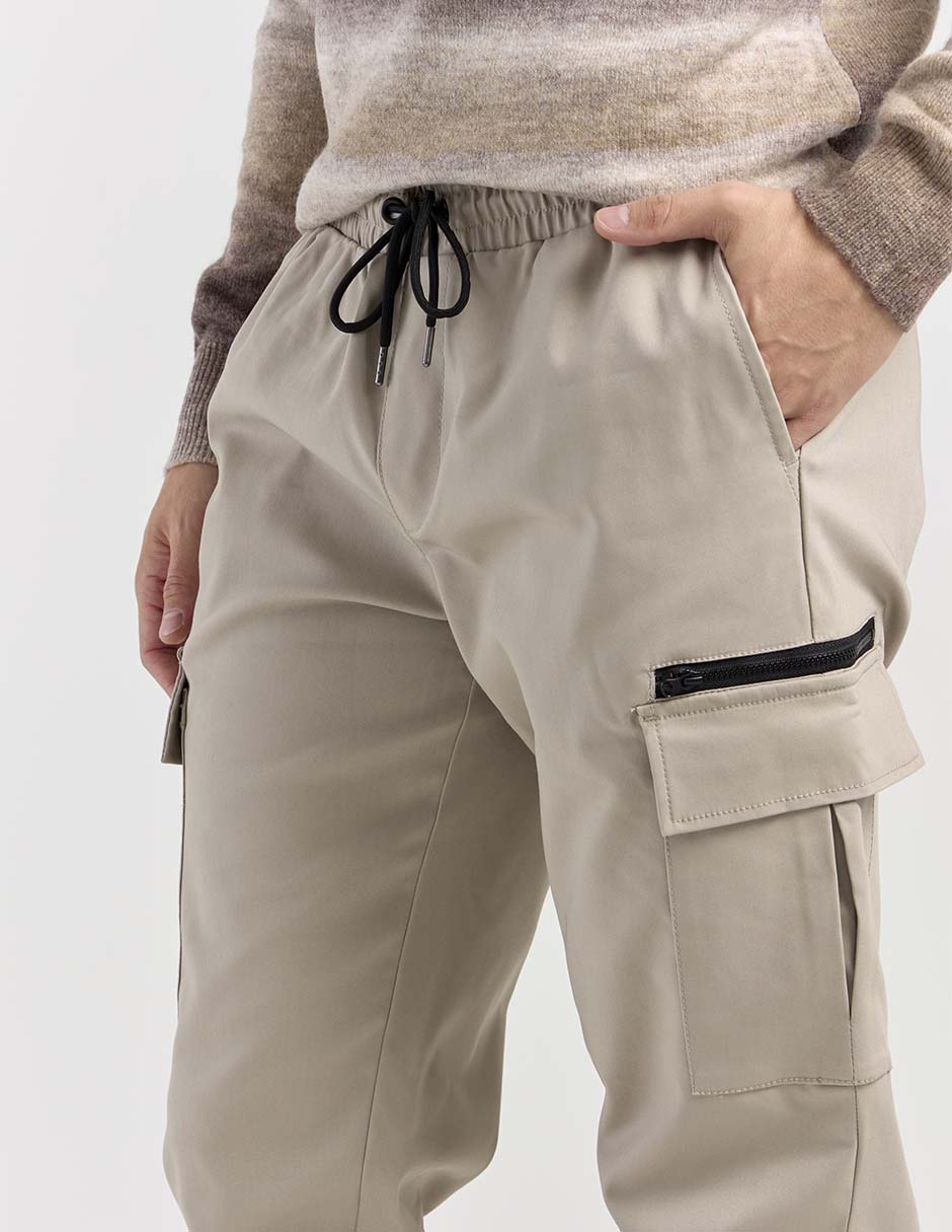 Jogger straight That's It con bolsillos para hombre