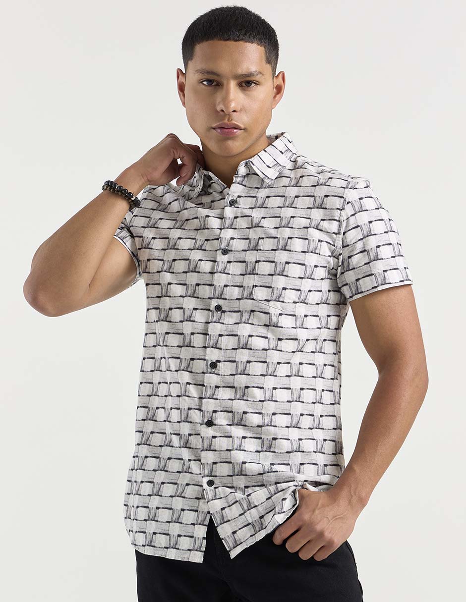 Camisa casual That's It casual manga corta para hombre