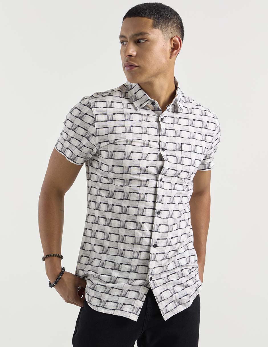 Camisa casual That's It casual manga corta para hombre