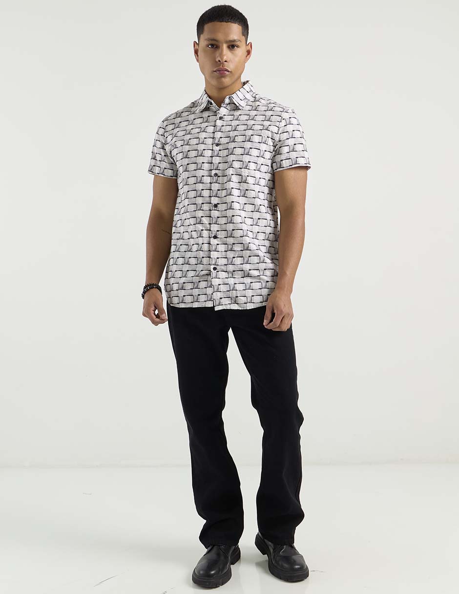 Camisa casual That's It casual manga corta para hombre