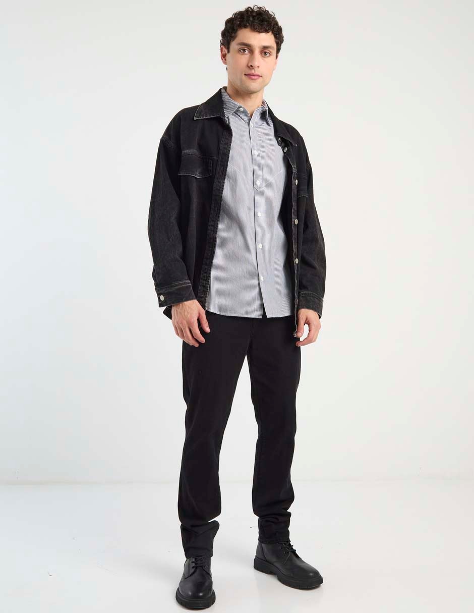 Camisa casual That's It manga larga para hombre
