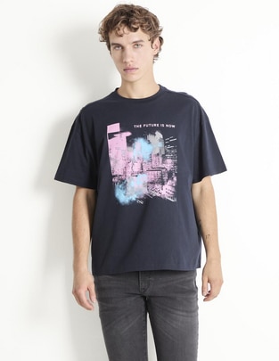 Playera cuello redondo para hombre 1