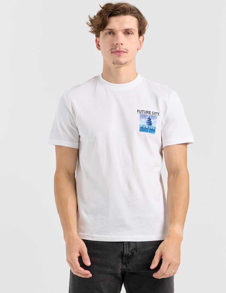 Playera cuello redondo para hombre 1