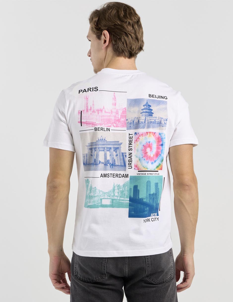 Playera cuello redondo para hombre 5