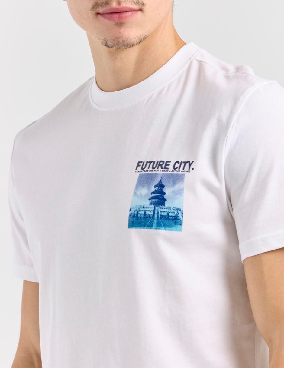 Playera cuello redondo para hombre 7