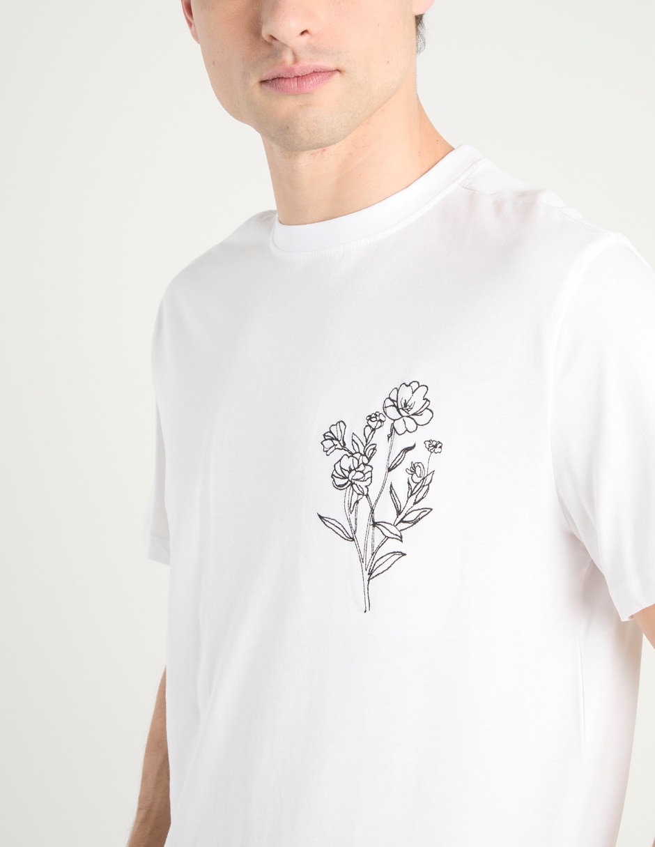 Playera cuello redondo para hombre