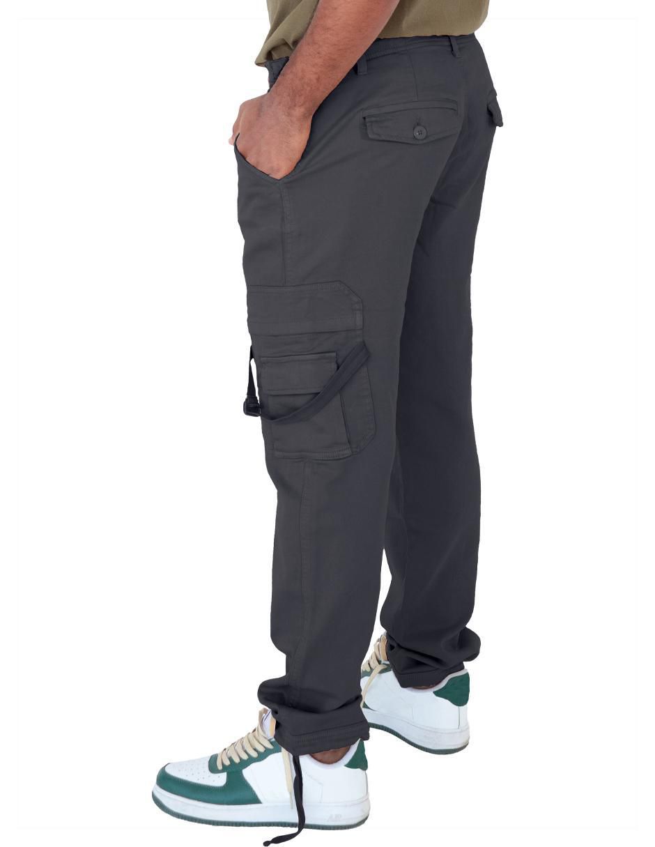 Pantalón cargo cargo regular para hombre 4