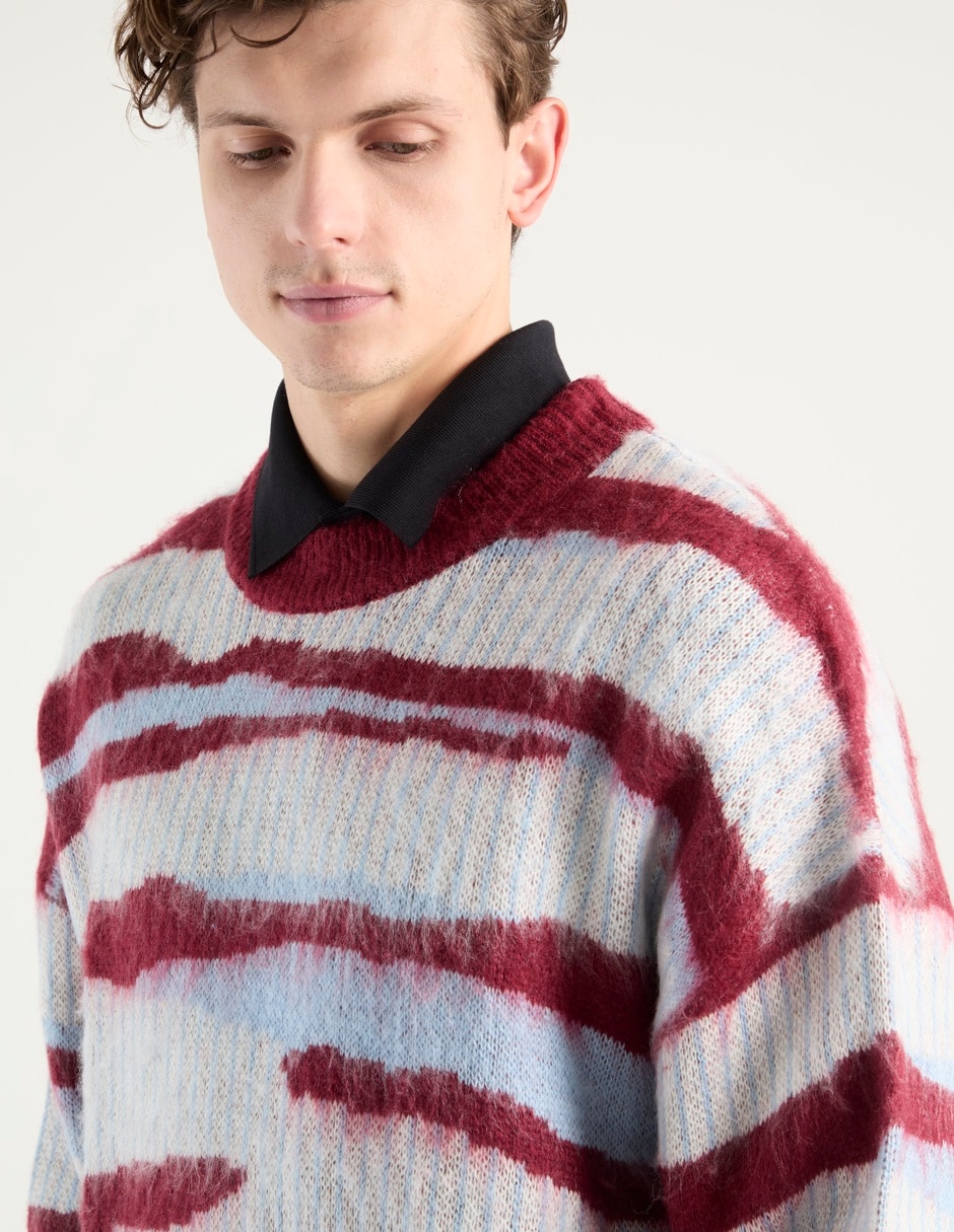 Suéter cuello redondo para hombre 7