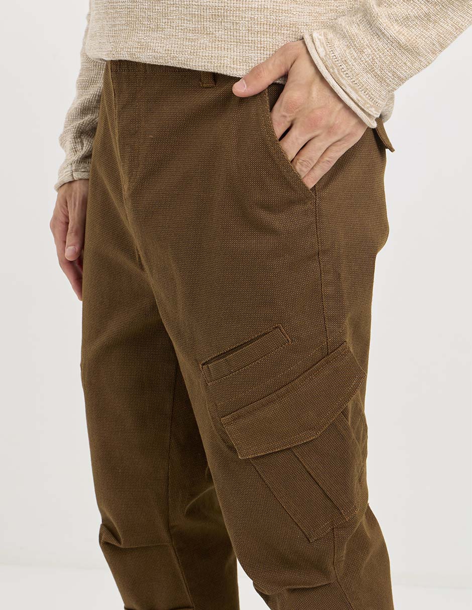 Pantalón cargo straight That's It de algodón para hombre