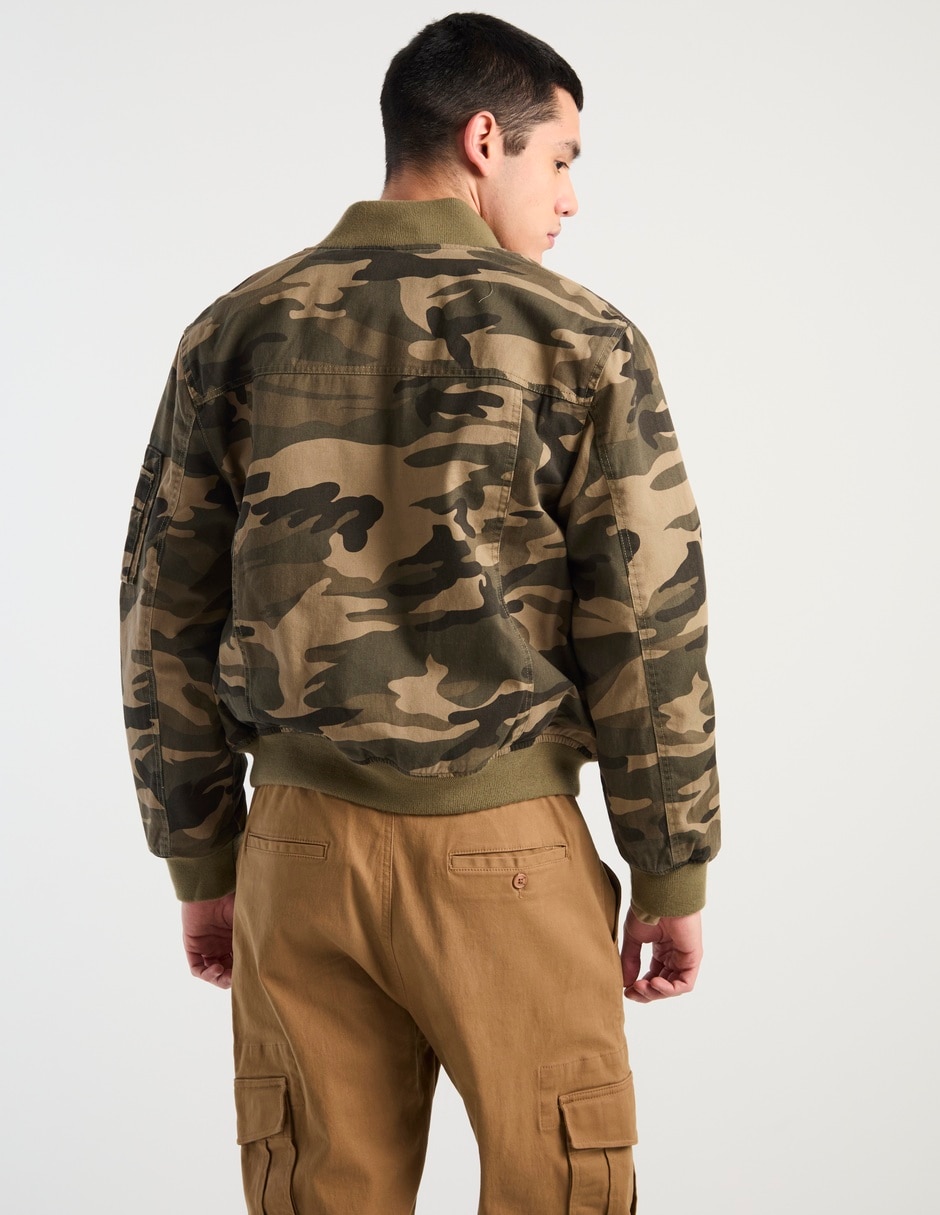 Chamarra bomber That's It con bolsillos para hombre