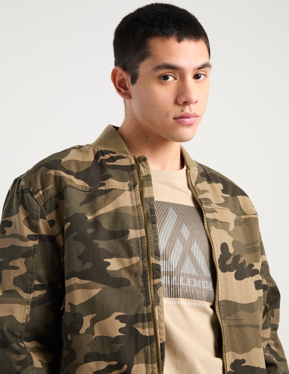 Chamarra bomber That's It con bolsillos para hombre