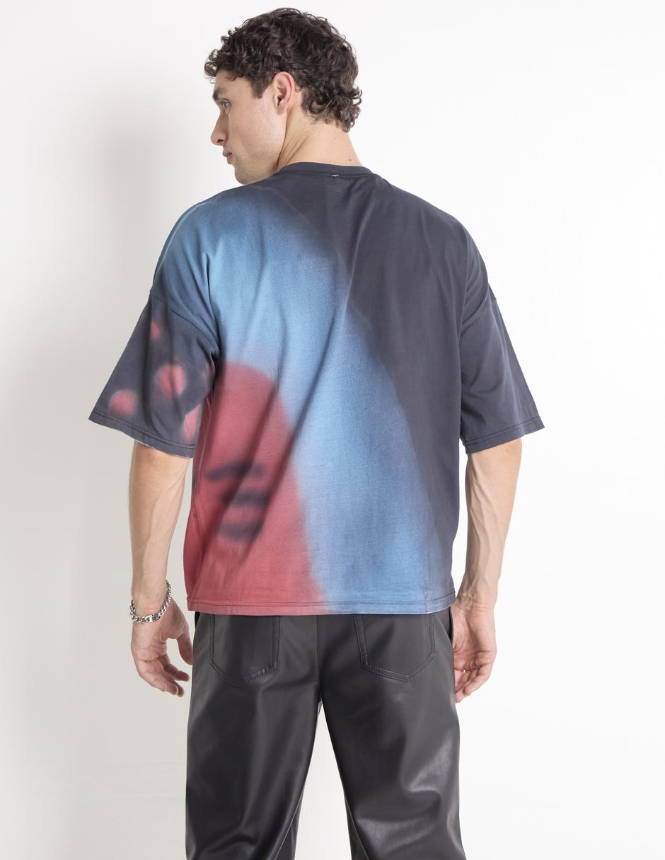 Playera cuello redondo para hombre