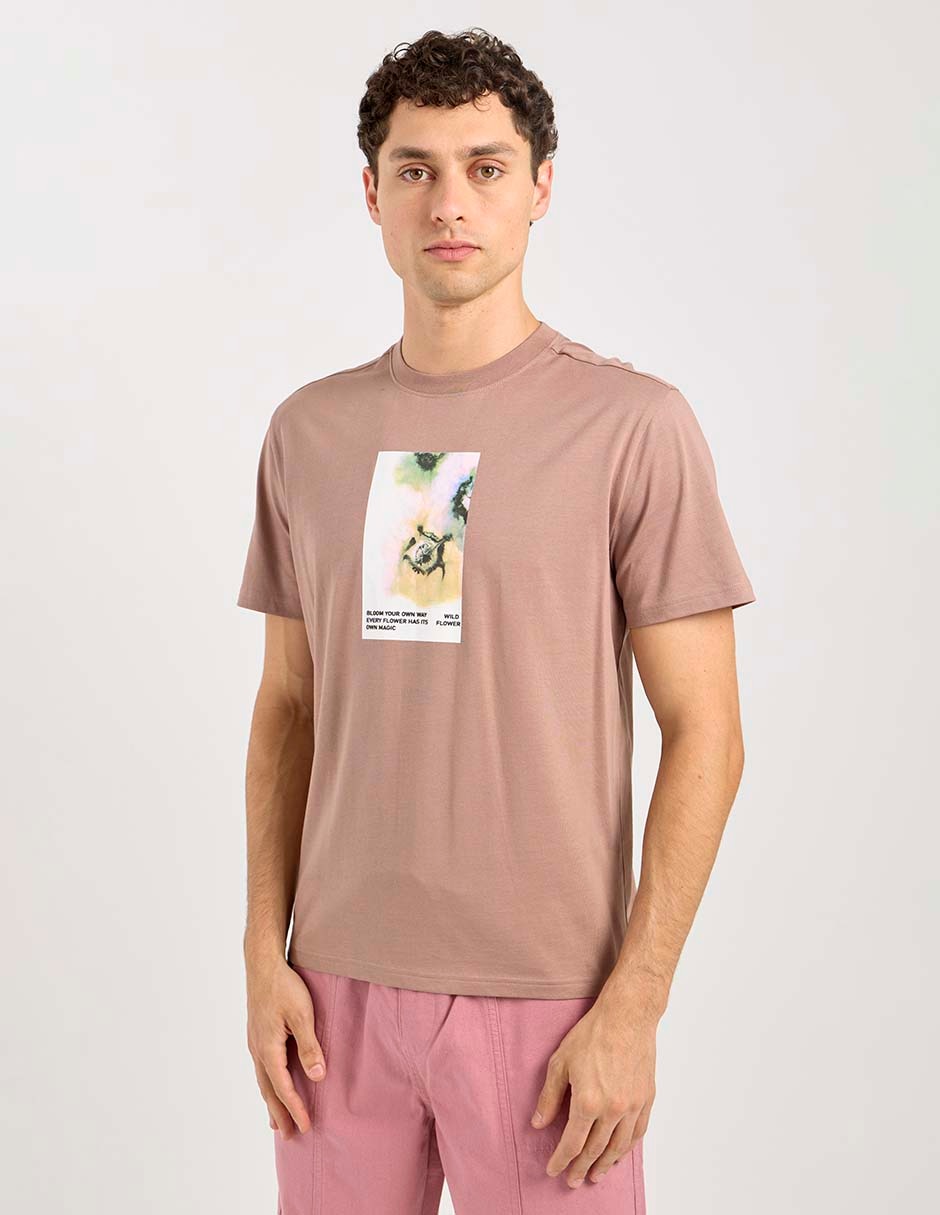 Playera cuello redondo para hombre Playera cuello redondo para hombre
