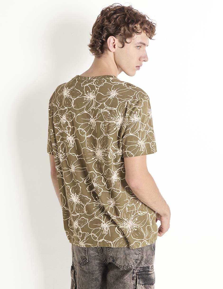 Playera cuello redondo para hombre 2