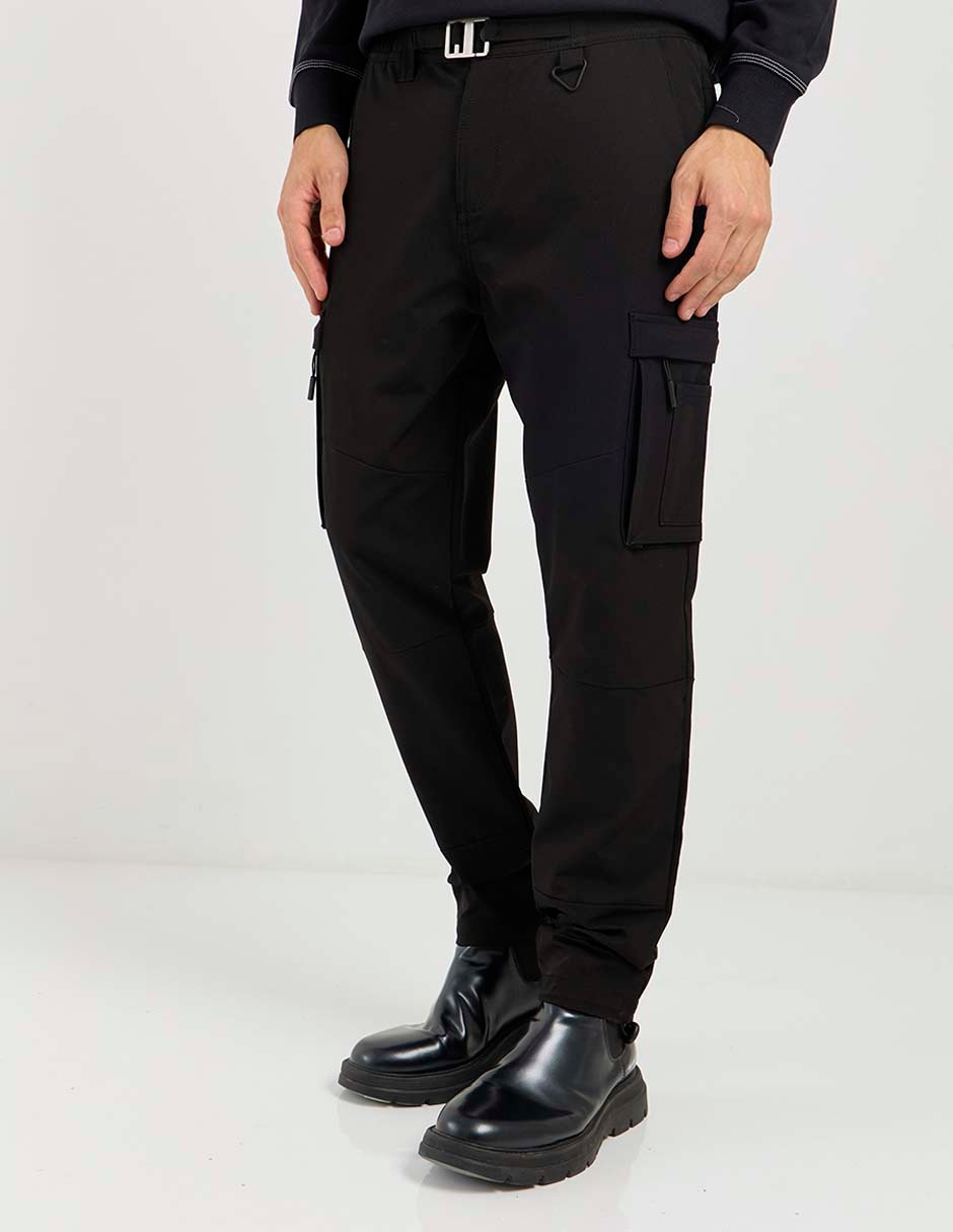 Jogger straight con bolsillos para hombre 1