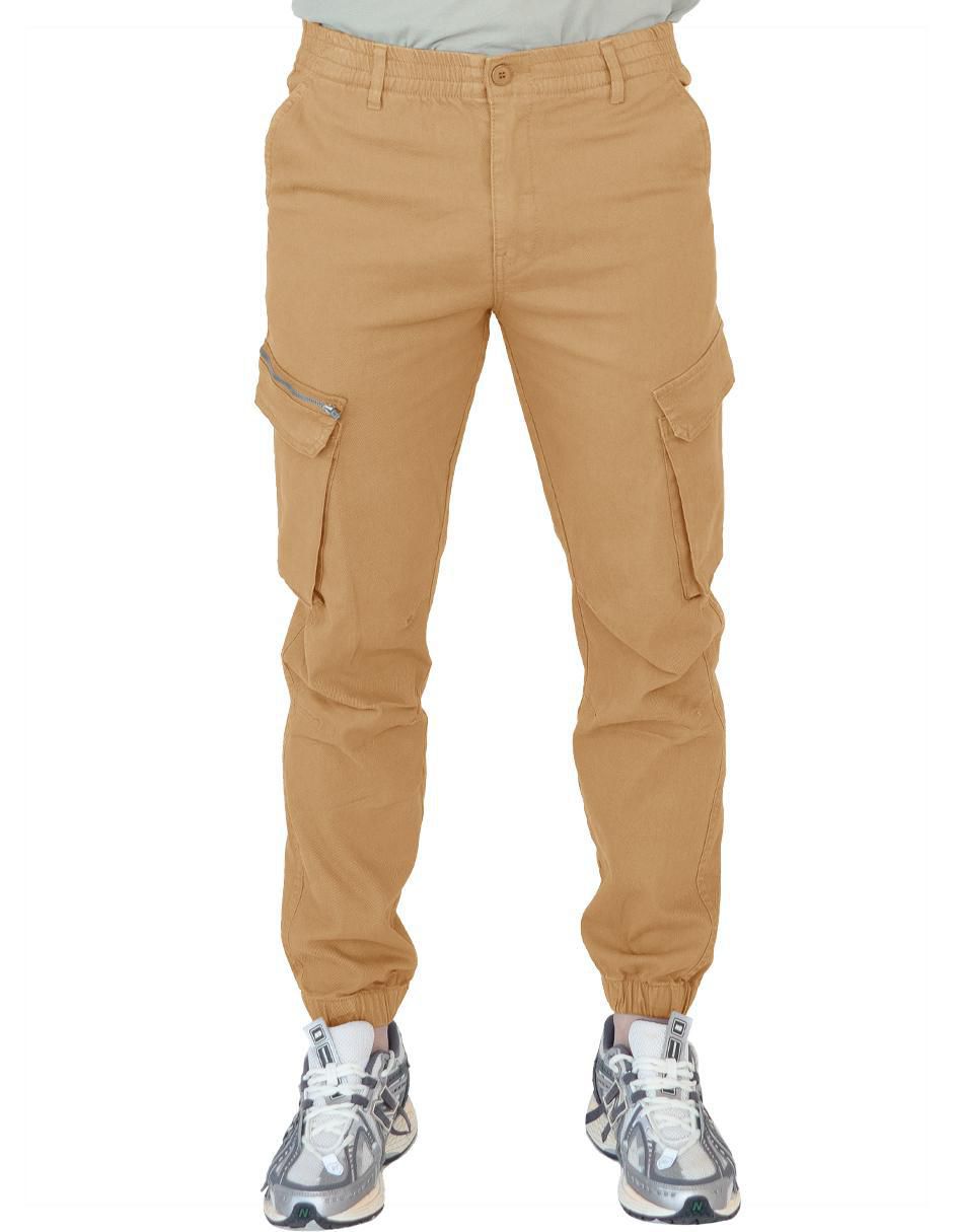 Jogger slim LE2403 con bolsillos para hombre