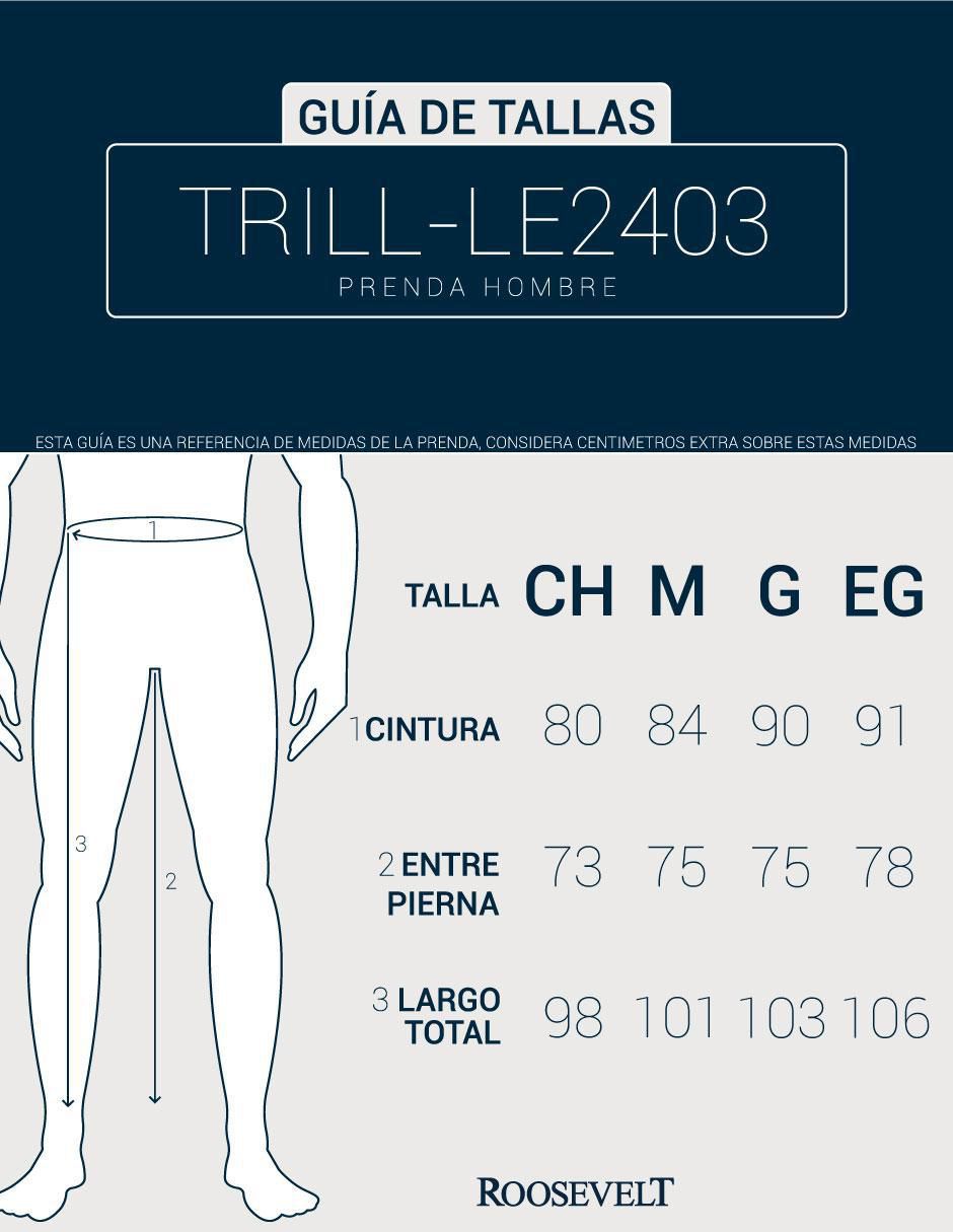 Jogger slim LE2403 con bolsillos para hombre 2