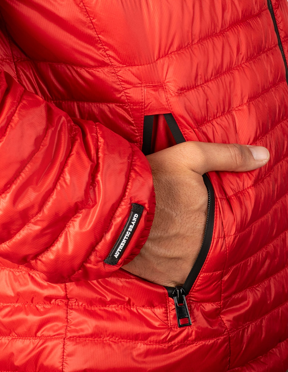 Chamarra acolchada greenlander reversible para hombre