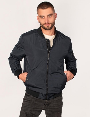 Chamarra bomber greenlander con bolsillos para hombre