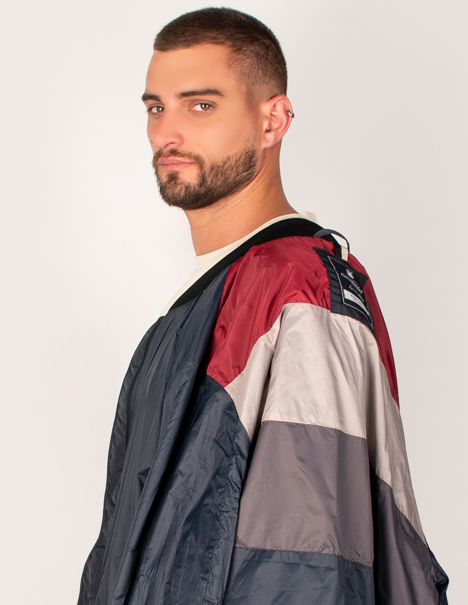 Chamarra bomber con bolsillos para hombre 7