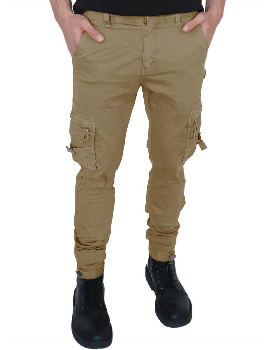 Jogger ajustado XT2404 con bolsillos para hombre