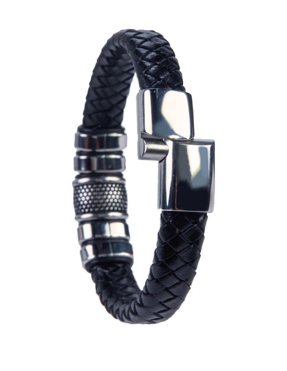 Pulsera Urban Steel acabado liso 3