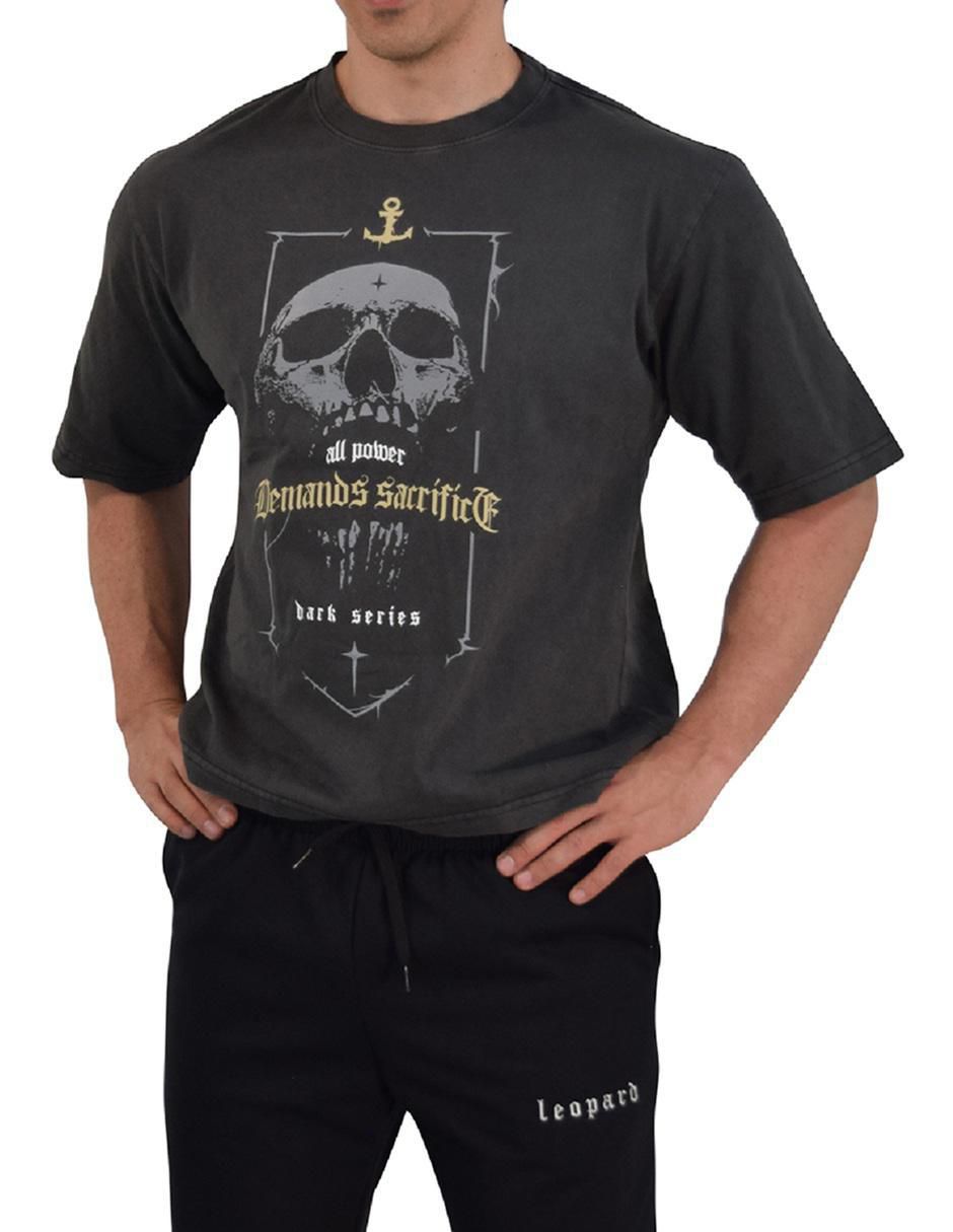 Playera cuello redondo para hombre 4