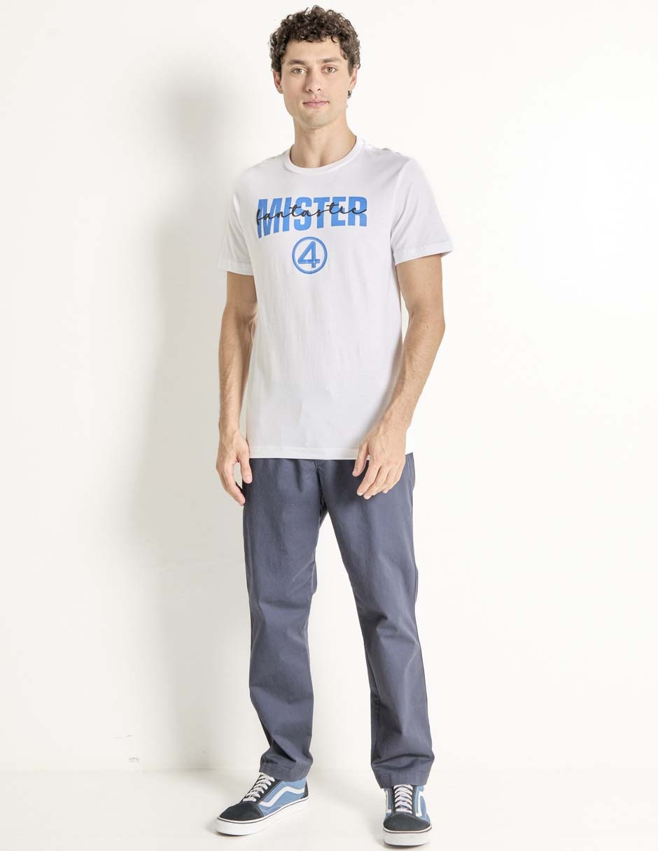 Playera mister fantastic 4 cuello redondo para hombre 6