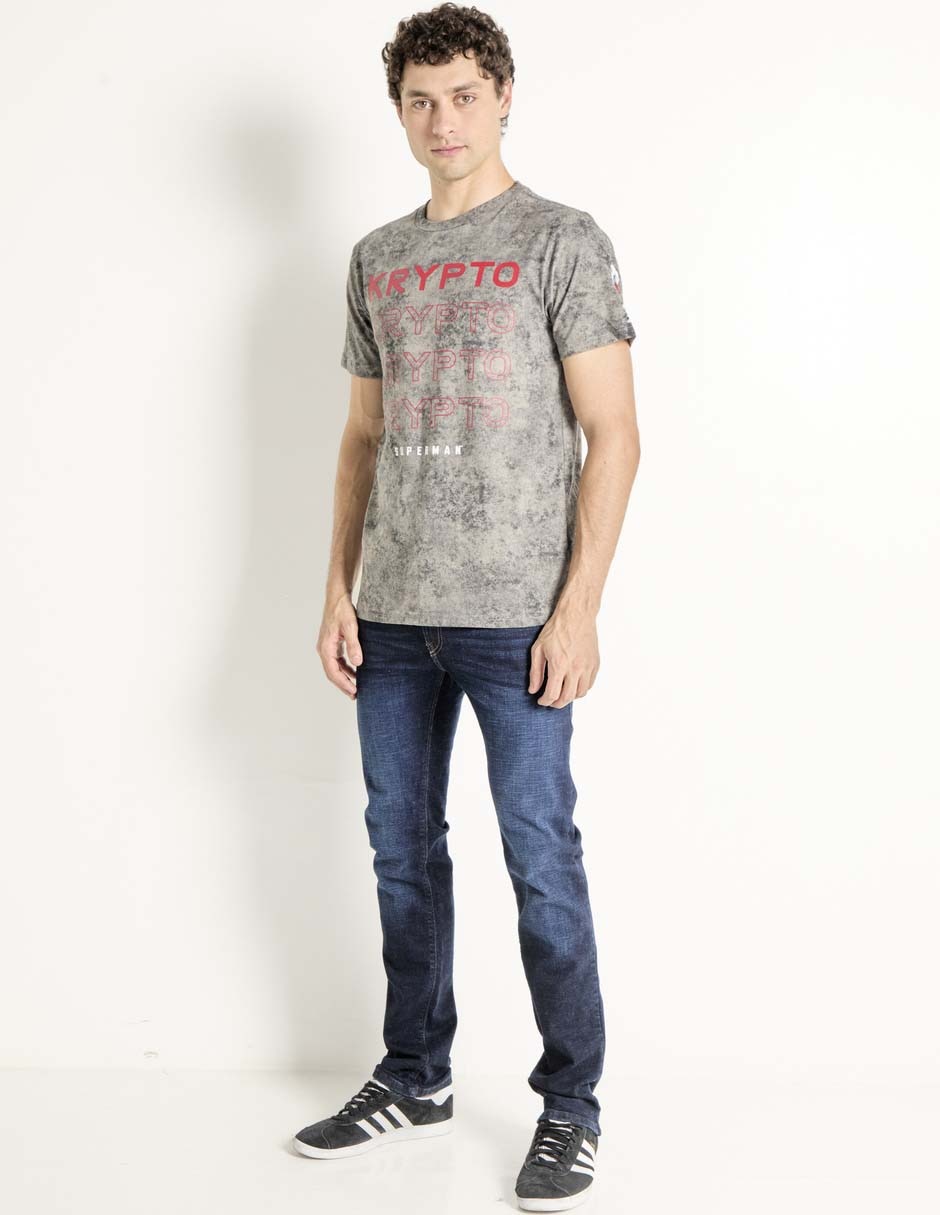 Playera Kripto cuello redondo para hombre 3