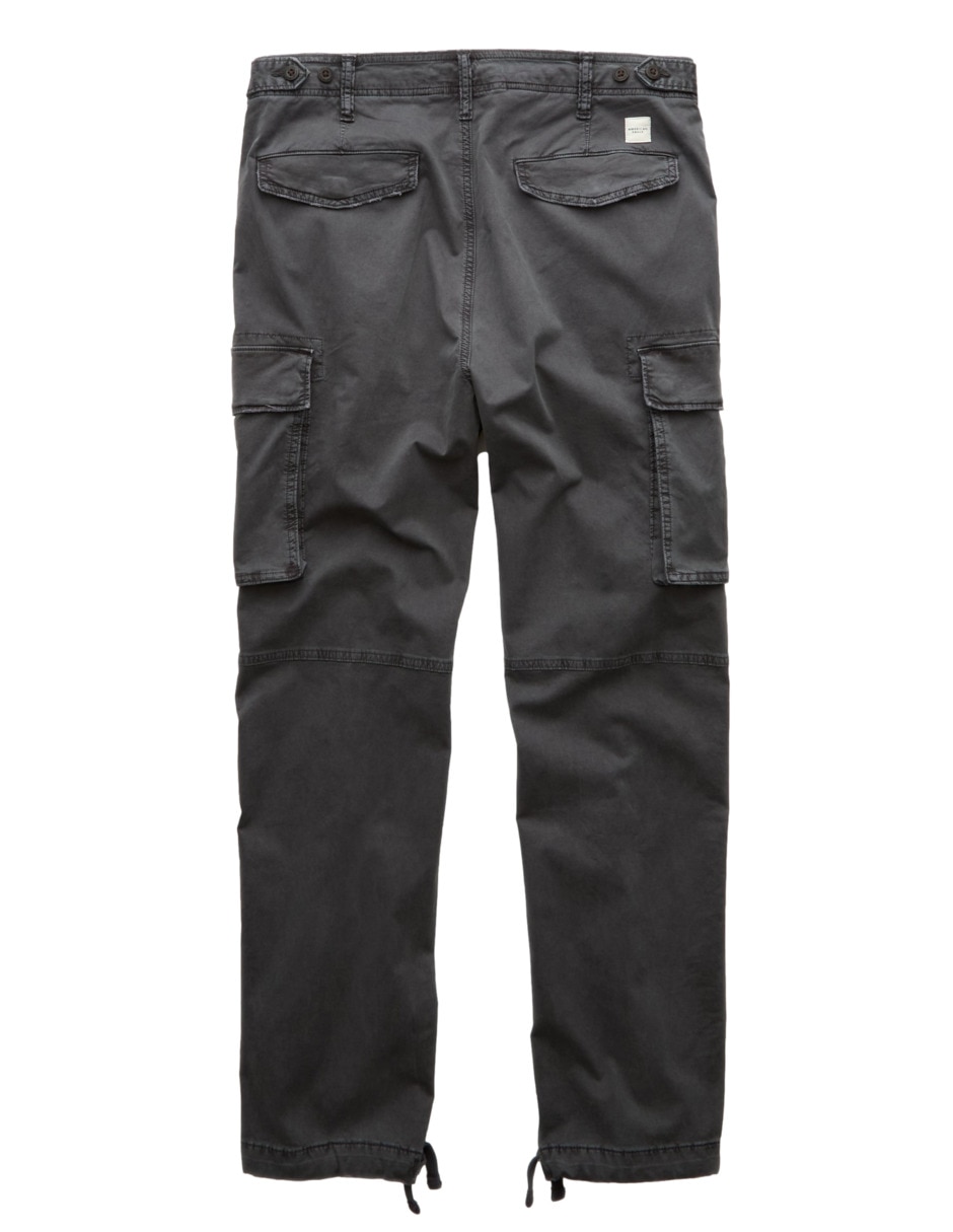 Pantalón cargo recto de algodón para hombre