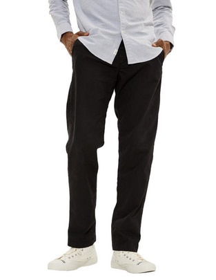 Pantalón relaxed straight de algodón para hombre