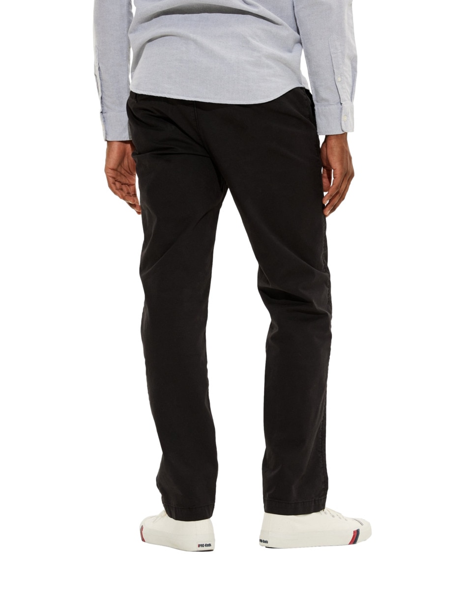 Pantalón relaxed straight de algodón para hombre