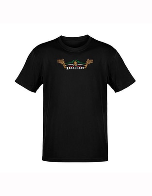 Playera Charro Vengador Estilo Mexicano cuello redondo para hombre 1