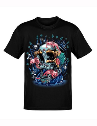 Playera cuello redondo para hombre 1
