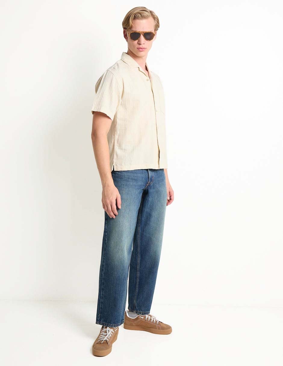 Jeans baggy levi's deslavado para hombre