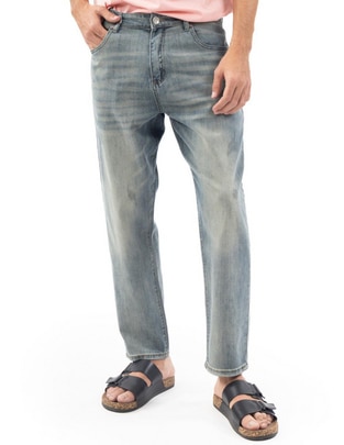 Jeans slim Quarry Fit Taper deslavado para hombre