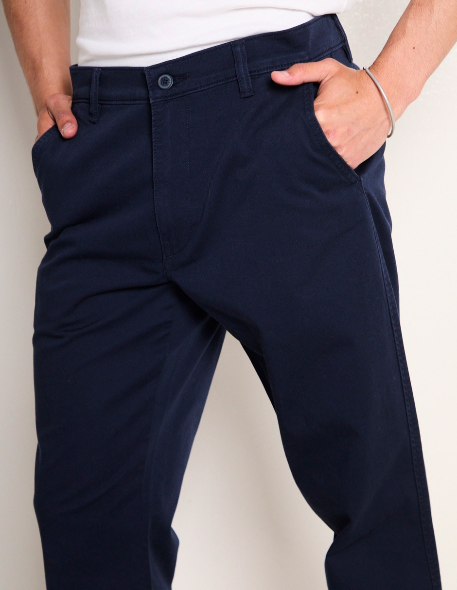 Pantalón recto de algodón para hombre 2