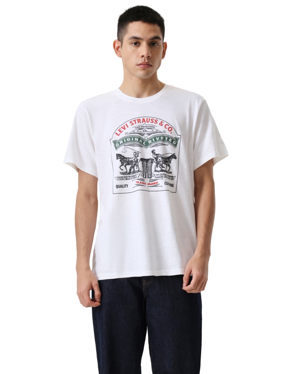 Playera cuello redondo para hombre Playera cuello redondo para hombre