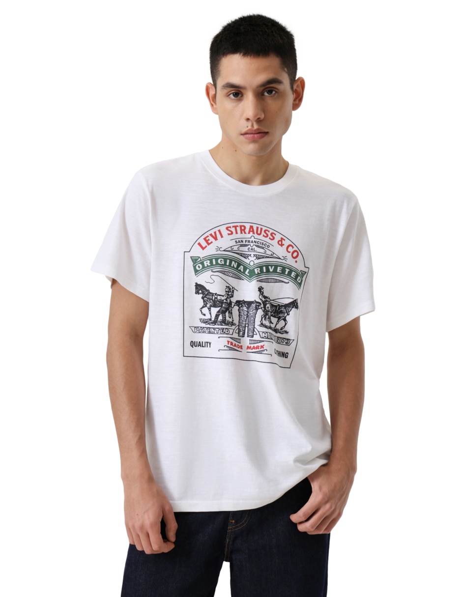 Playera cuello redondo para hombre 4