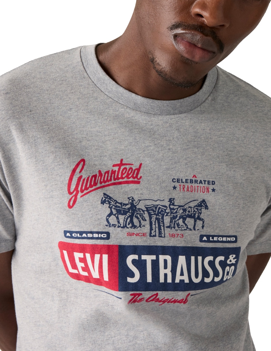 Playera Levi'S cuello redondo para hombre