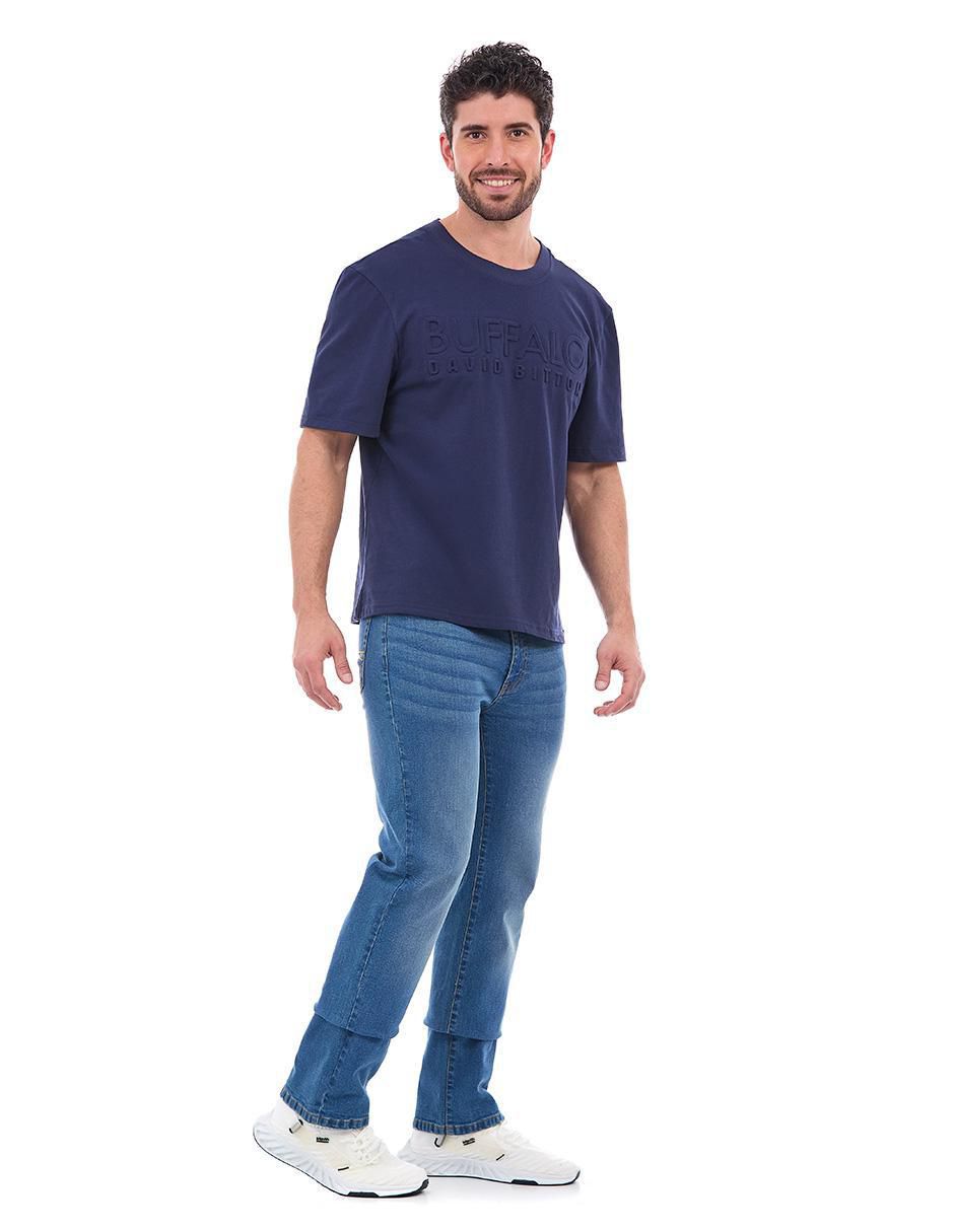 Playera cuello redondo para hombre